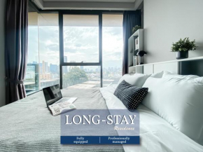 Stylish Riverview 1BR - Ultra Fast WiFi - Phrom Phong